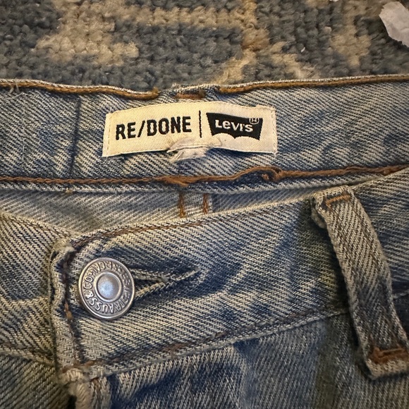 Re/Done x Levis Light Wash Bootcut Flare Jeans - Picture 6 of 7